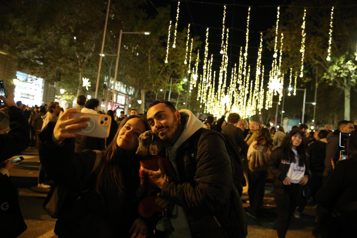 Barcelona se ilumina, por Navidad
