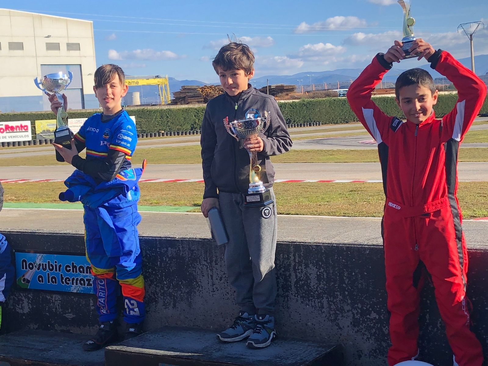 EN IMÁGENES: Alejandro Méndez, gran promesa tapiega del karting