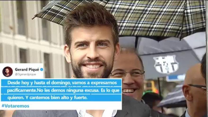 Piqué se pronuncia a favor del referéndum: &quot;Votaremos&quot;