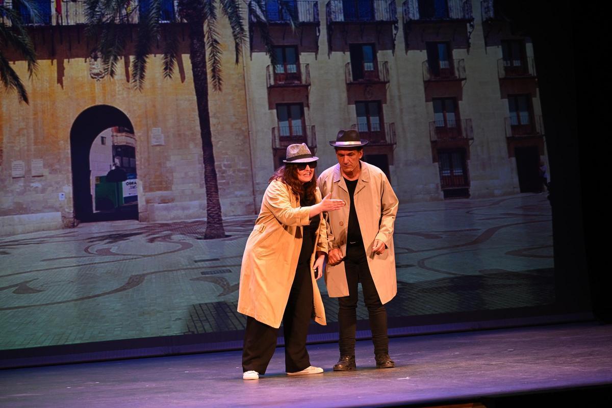 La plataforma de artistas de teatro aficionados de Elche participó en la gala