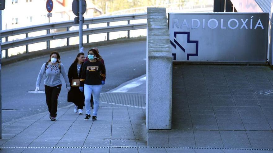 Accesos al hospital de A Coruña.