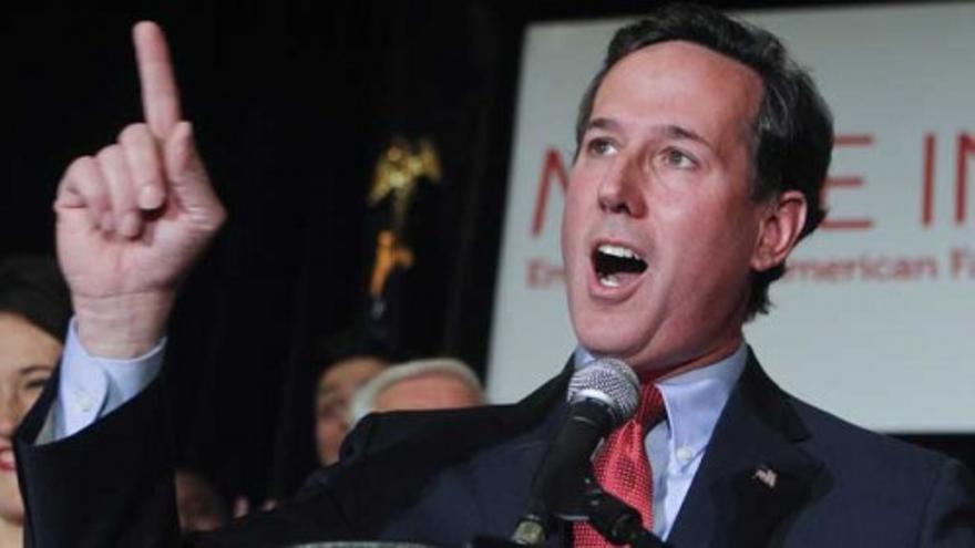 Santorum se impone em Minesota, Misuri y Colorado