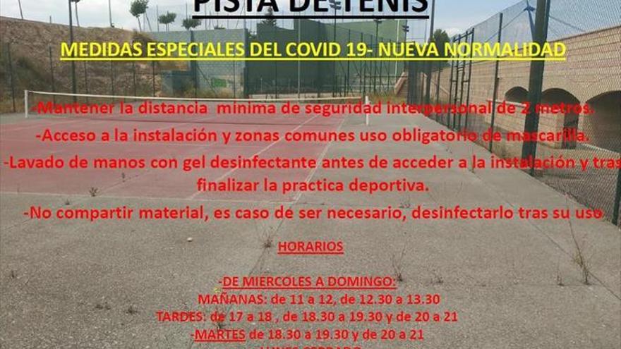 Las instalaciones deportivas abren sus puertas al público