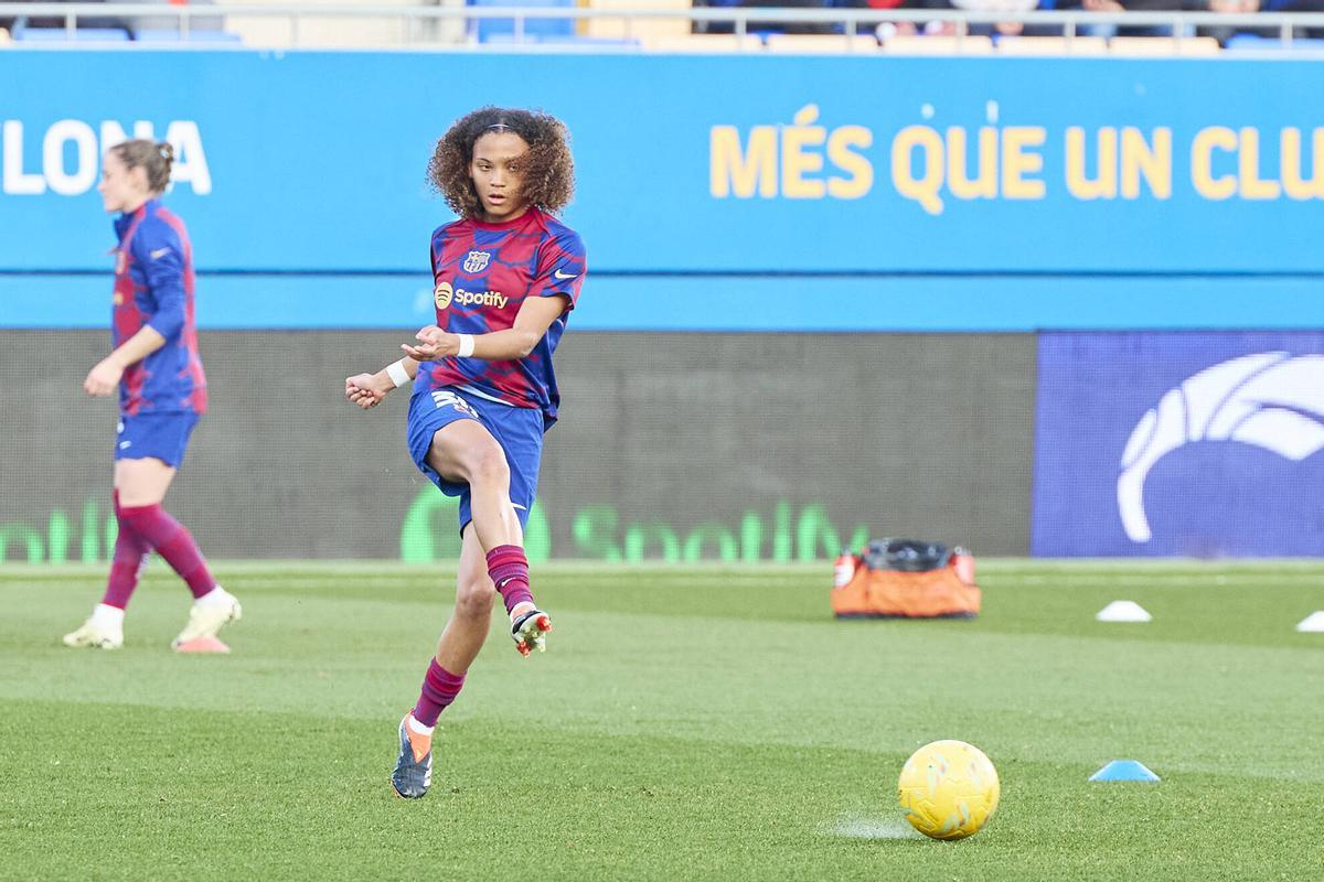 Liga F. FC Barcelona - Sporting Huelva, las mejores imágenes Liga F. FC Barcelona - Sporting Huelva, las mejores imágenes