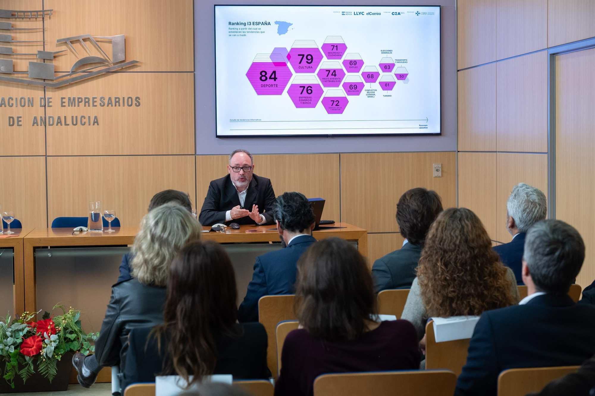 La presentación en Sevilla del informe Tendencias Informativas en imágenes