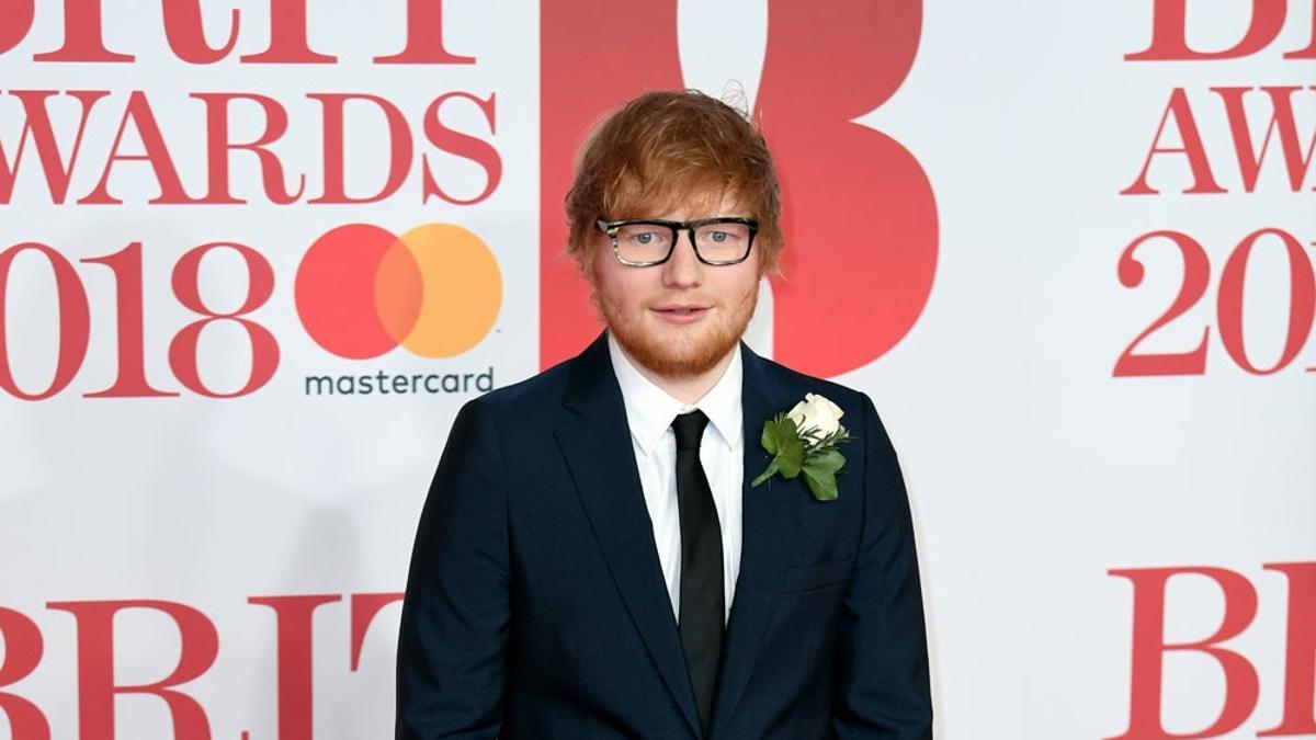 Ed Sheeran en los Brit Awards 2018