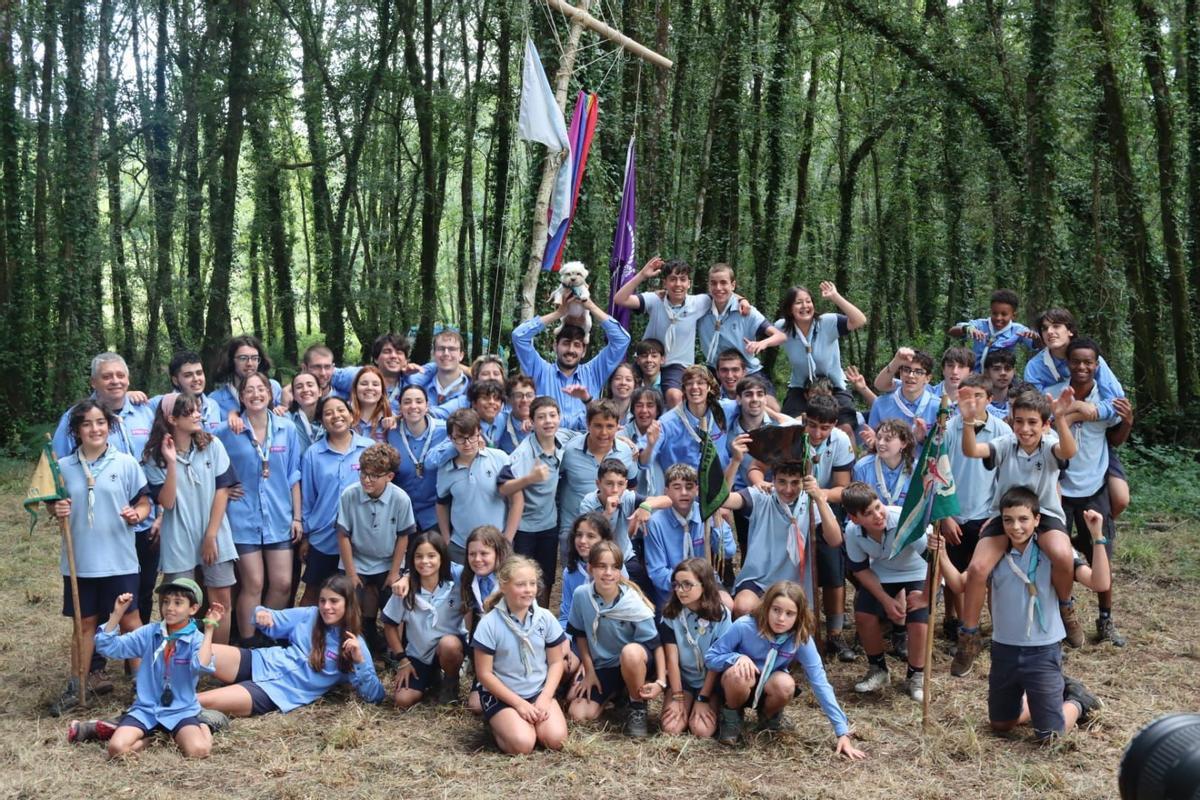 Grupo scout San Jorge 33 de Monelos