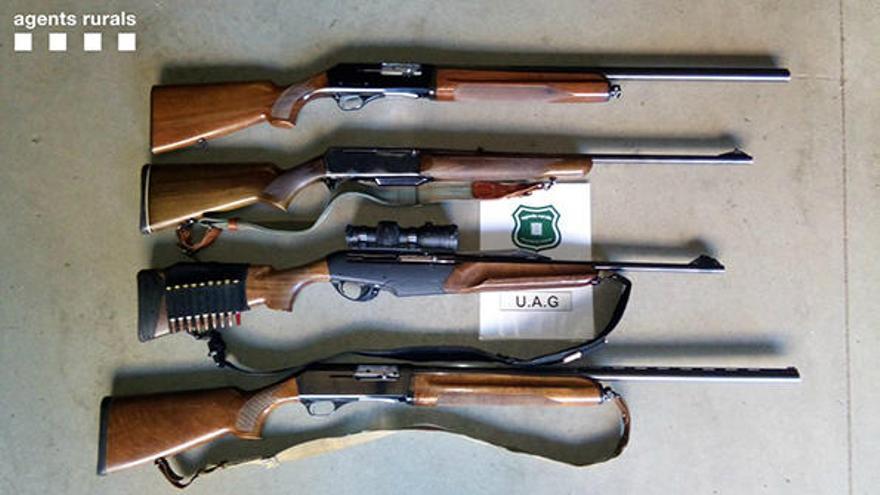 Els Agents Rurals denuncien quatre infraccions de caça al Ripollès