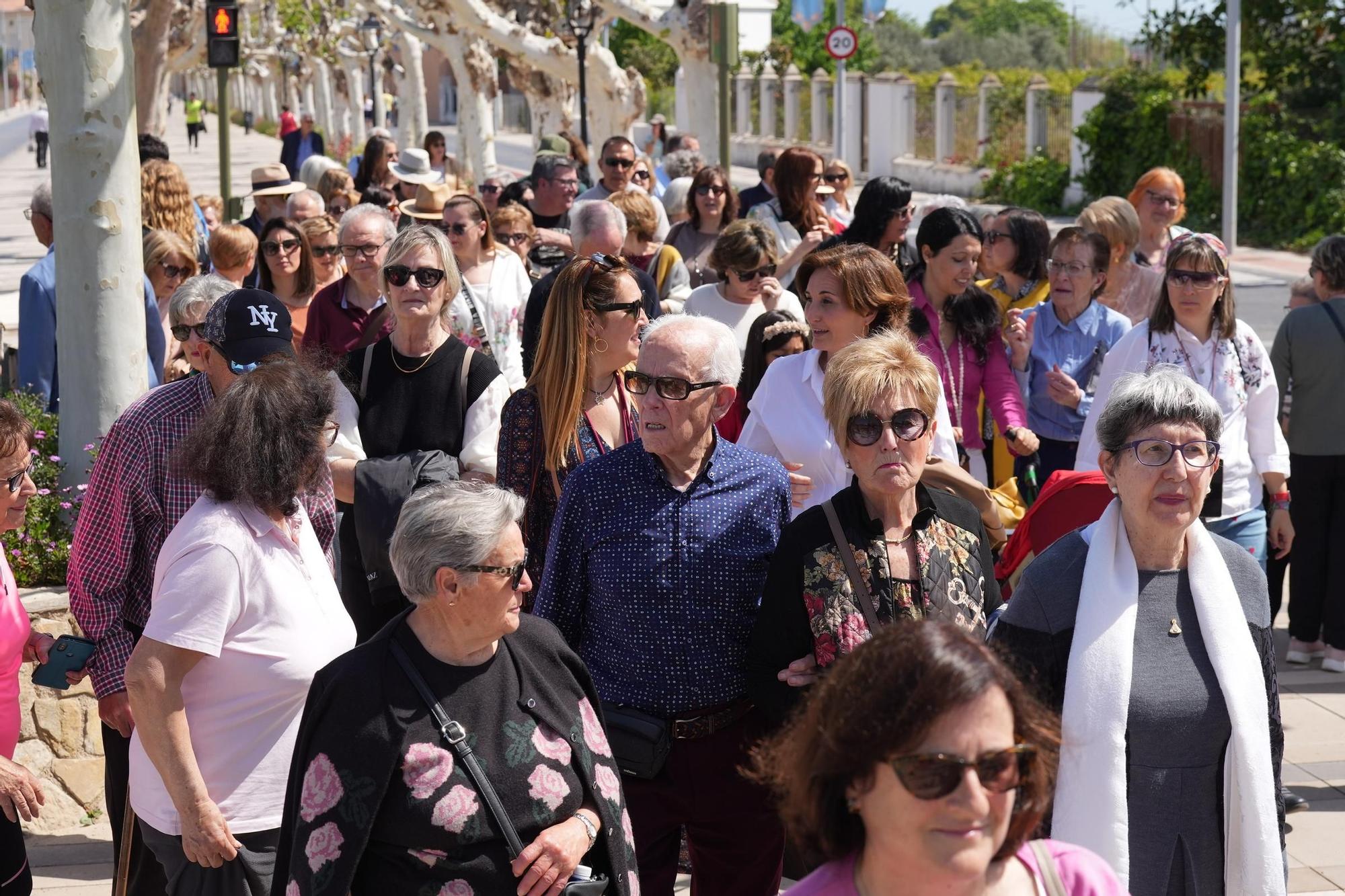 Galería de imágenes: La Virgen del Lledó sale de la basílica para ir a la ciudad