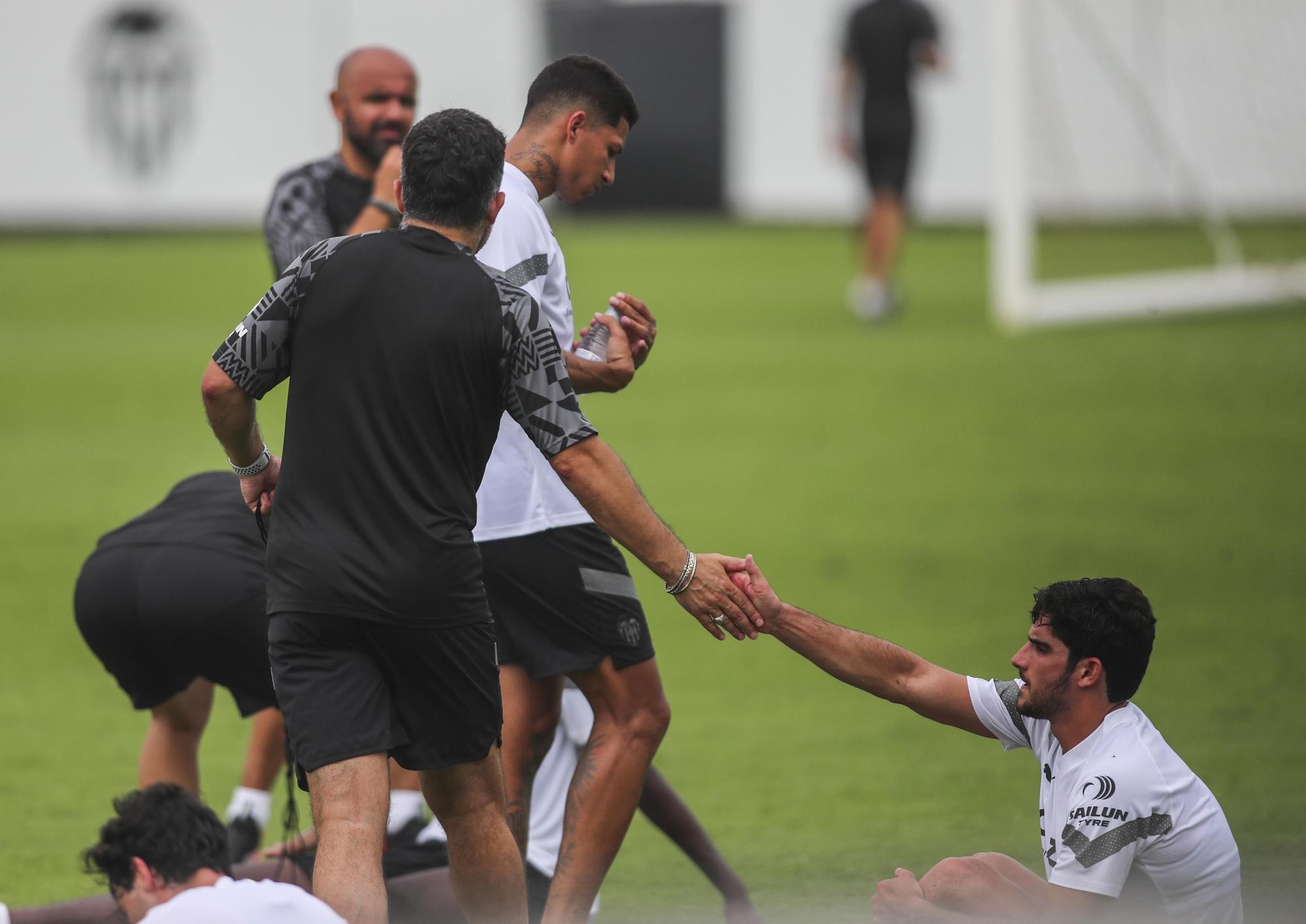 Así ha sido el entrenamiento de hoy del Valencia CF