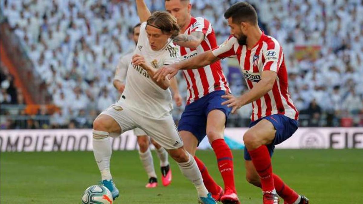 Duelo entre Madrid y Atlético en el Bernabéu