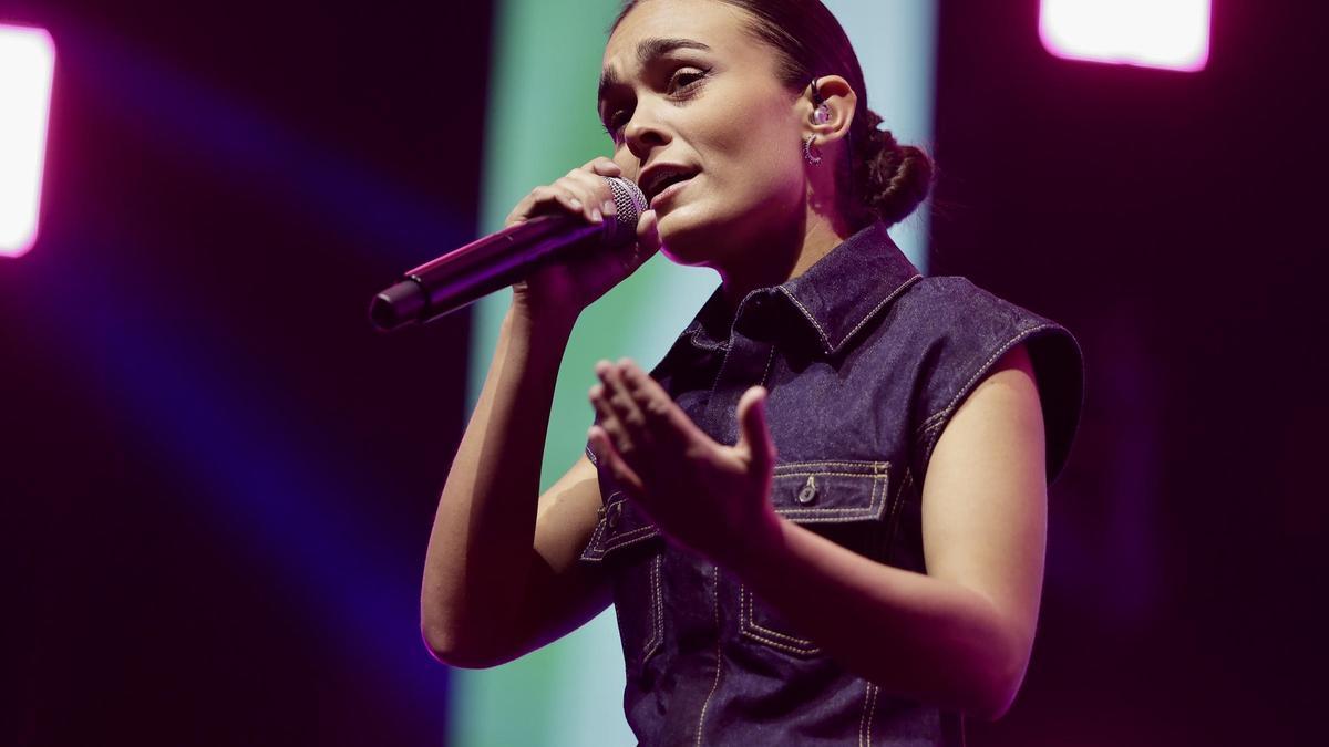 Marta Santos, en los Premios Dial 2025