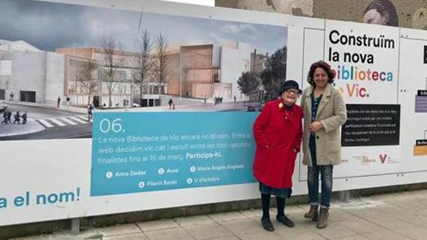 La nova Biblioteca de Vic es dirà Pilarín Bayés