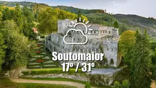 El tiempo en Soutomaior: previsión meteorológica para hoy, viernes 5 de julio