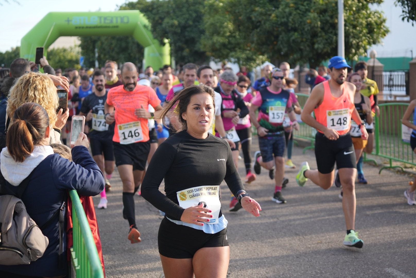 La carrera popular de la Cañada Real Soriana en imágenes