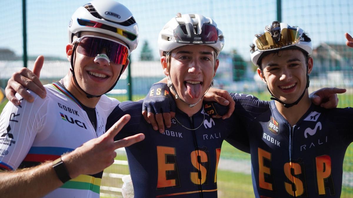 Aitor Martínez secures silver for Spain at Junior European Cycling Championships