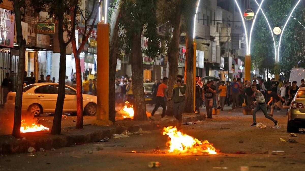 Nuevos enfrentamientos entre las tropas israelís y los manifestantes palestinos en Hebrón