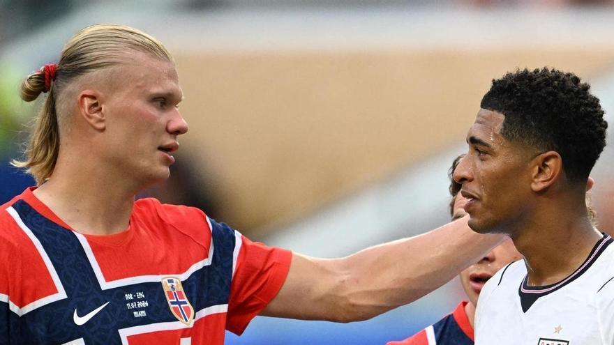 Bellingham lleva a Inglaterra a semifinales tras tumbar a la Noruega de Haaland en un polémico partido: el día del 'cable de Dios'
