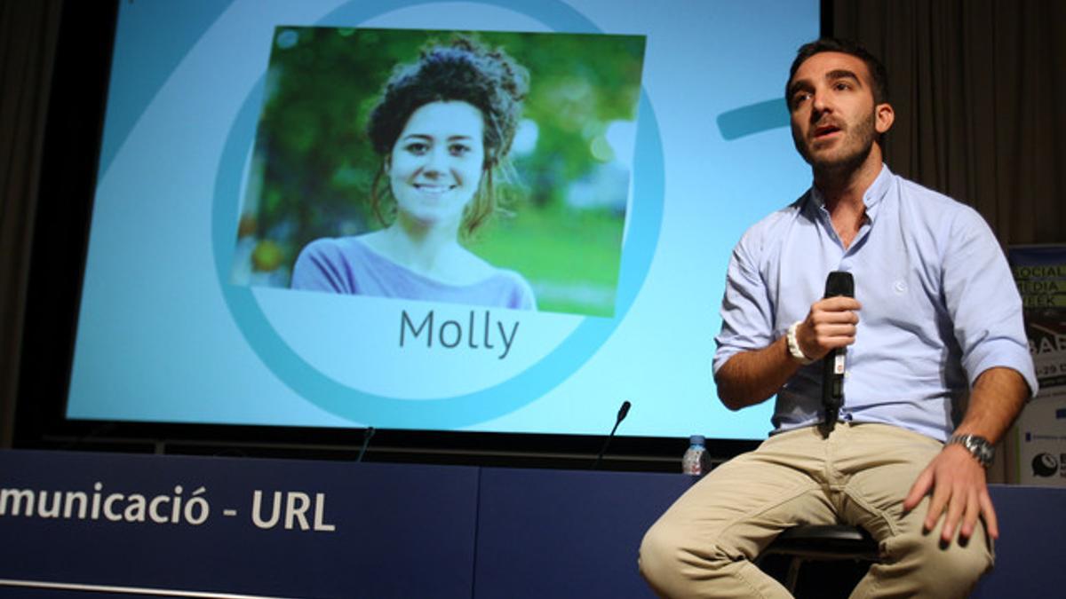 Francisco Polo, director en España de Change.org, el jueves en la Social Media Week.