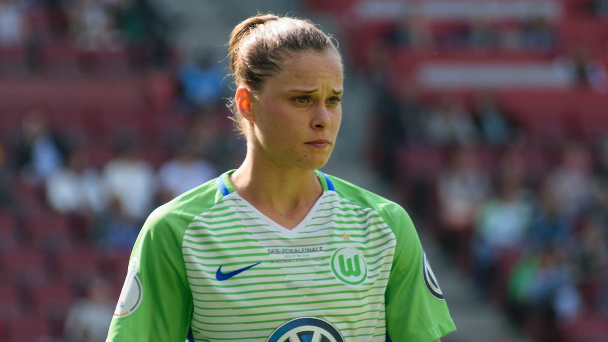 Ewa Pajor, jugadora del Wolfsburgo 