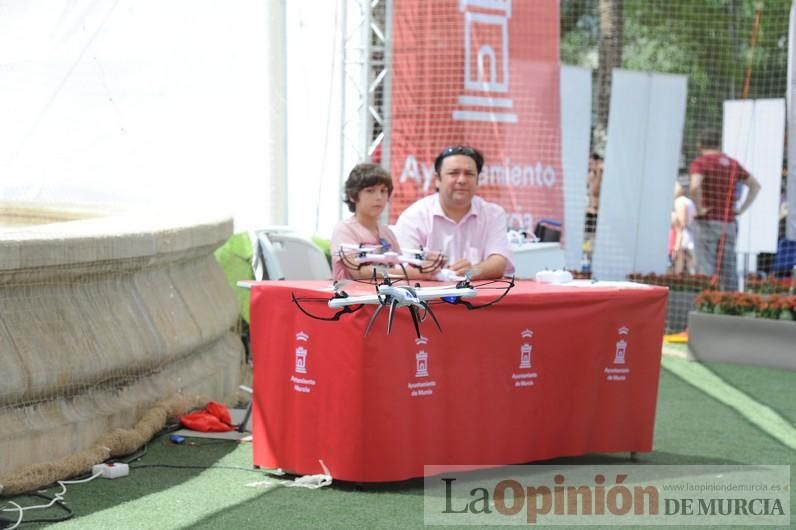 Drones y realidad virtual en la Plaza Circular de Murcia