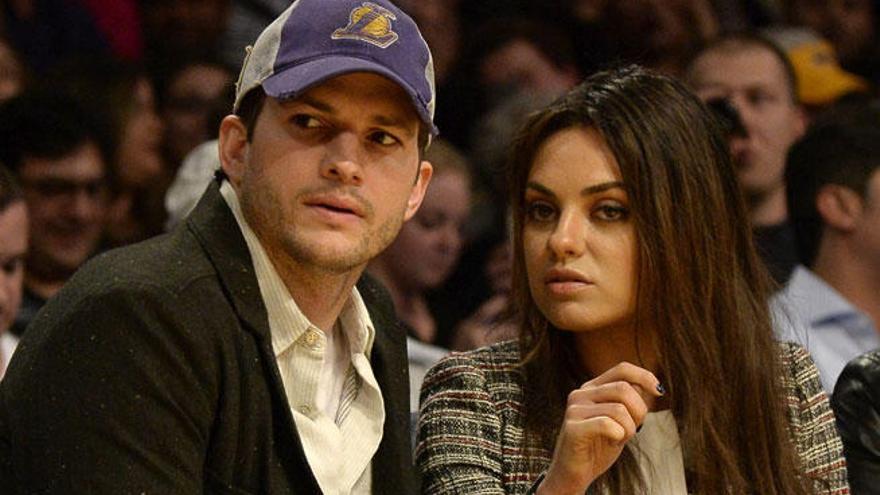 Ashton Kutcher y Mila Kunis