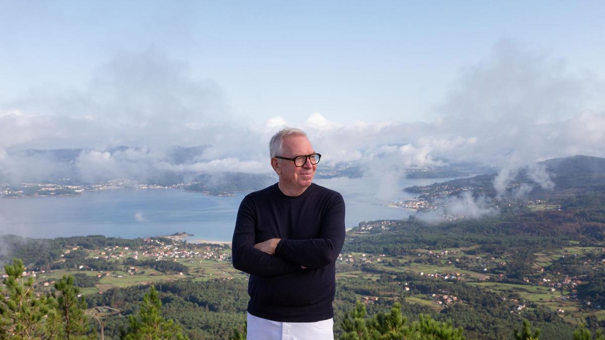 El arquitecto londinense David Chipperfield en Galicia