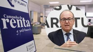 Luis Chinchilla tiene su despacho en Castellón, preside la Asociación de Asesores Fiscales de la Comunitat y ha intervenido en jornadas, como esta de ‘Mediterráneo’.