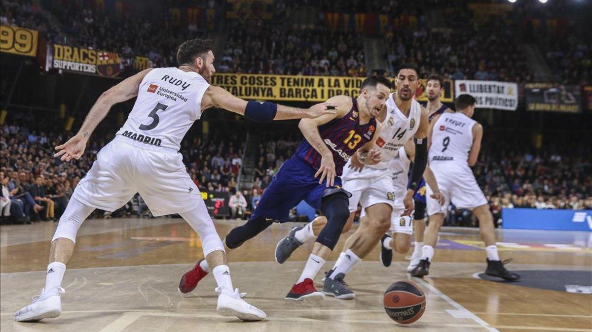 Thomas Heurtel suele ser un quebradero de cabeza para el Real Madrid