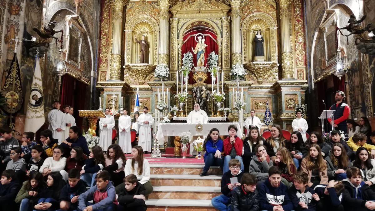 Celebraciones de la festividad de San Juan Bosco en la Trinidad.