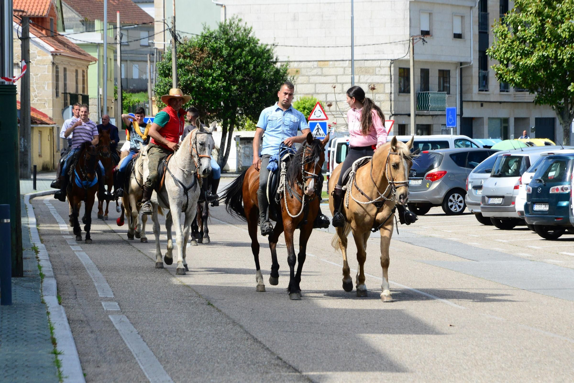 Más de 200 jinetes en la Xuntaza Cabalar de Moaña