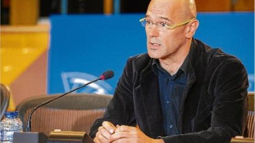 L&#039;exdirigent d&#039;ICV Raül Romeva serà  el cap de la llista unitària del 27-S