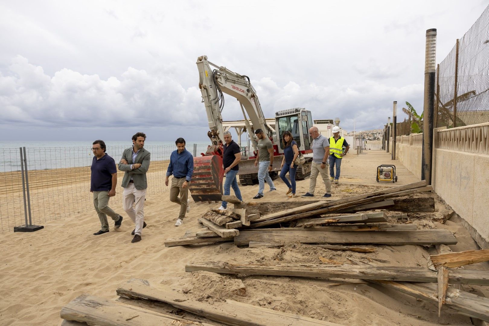 Inicio de las obras de renovación de la senda peatonal de La Mata con un presupuesto de casi 4 millones de euros