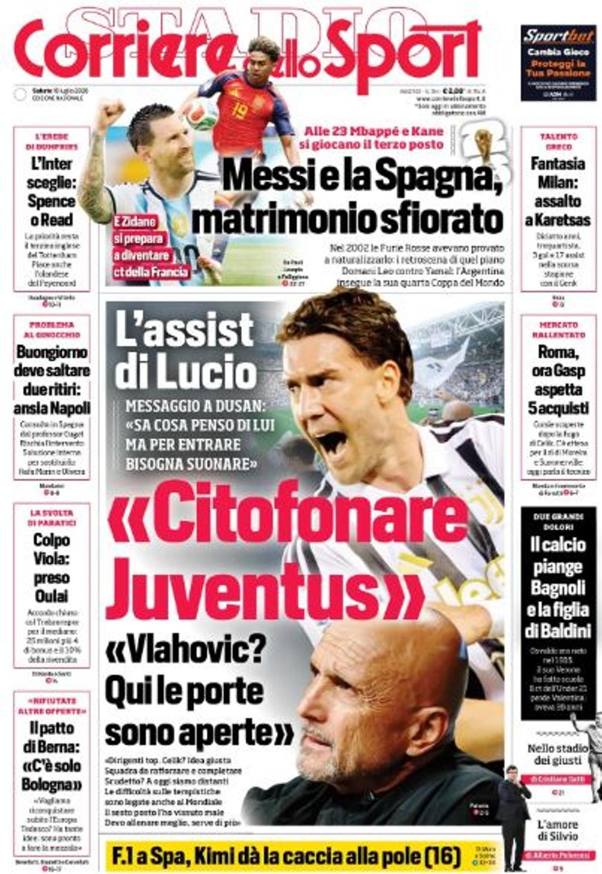Las imágenes de las portadas de hoy