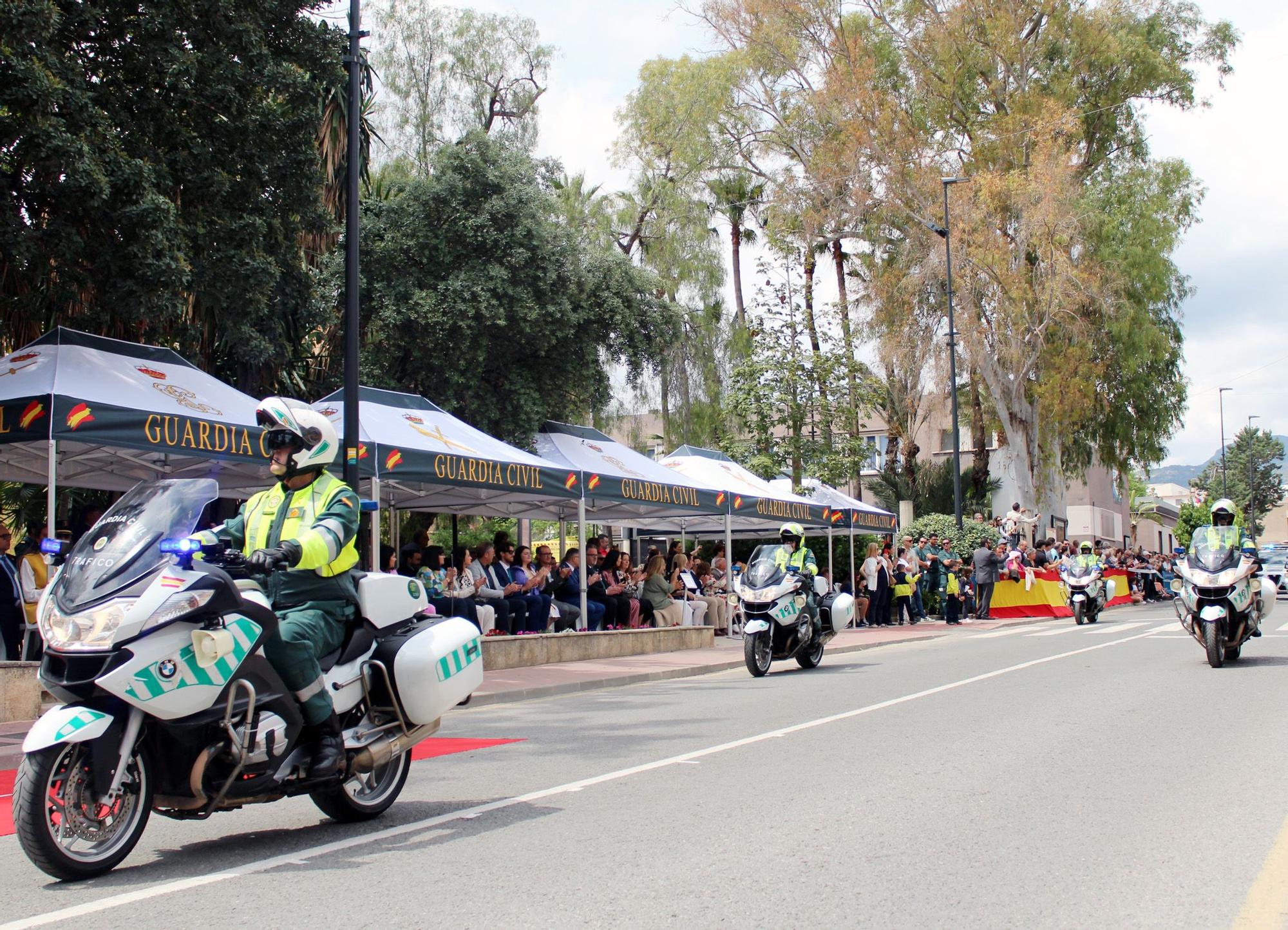 La Guardia Civil celebra en Alhama de Murcia el aniversario de su fundación