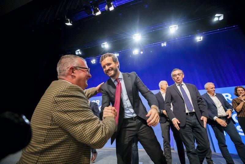 Mitin de Pablo Casado en Zaragoza el 6 de noviembre de 2019