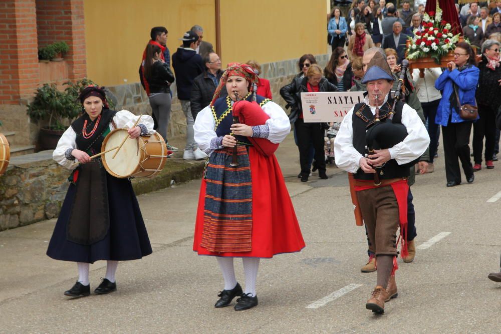 Romería de la Virgen de la Soledad en Trabazos