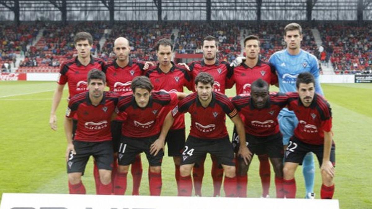 Álex Ortiz, del Mirandés, espera sacar un buen resultado ante el Sevilla