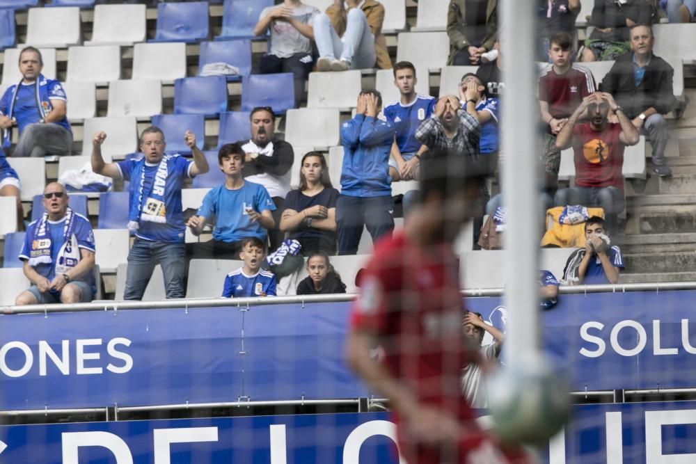 El partido del Oviedo ante el Numancia, en imágenes.