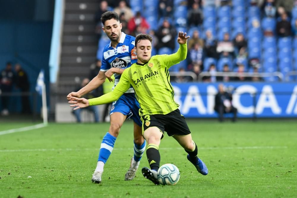 El Dépor cae 1-3 ante el Zaragoza