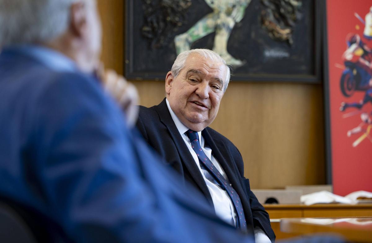 El presidente, Juan Guerrero-Burgos agradeció a SPORT la oportunidad de hablar del golf español