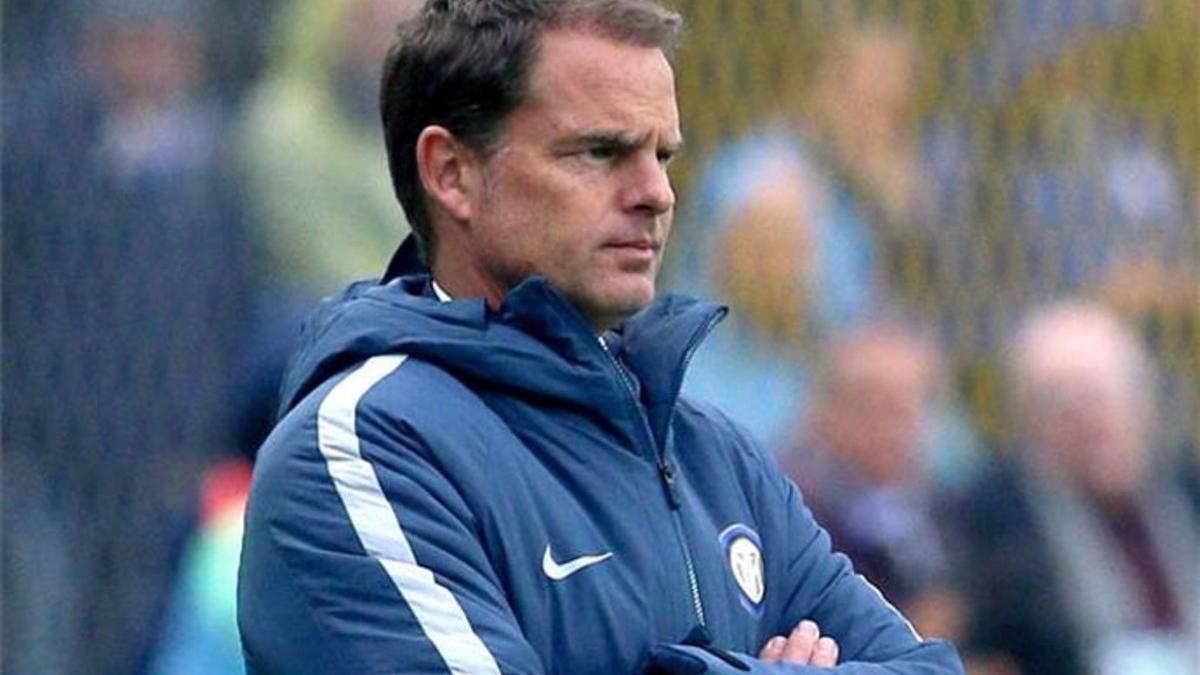 De Boer no podía ocultar su preocupación tras perder ante el Atalanta (2-1)