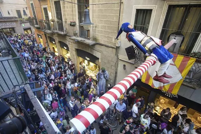 Les imatges de la penjada del Tarlà