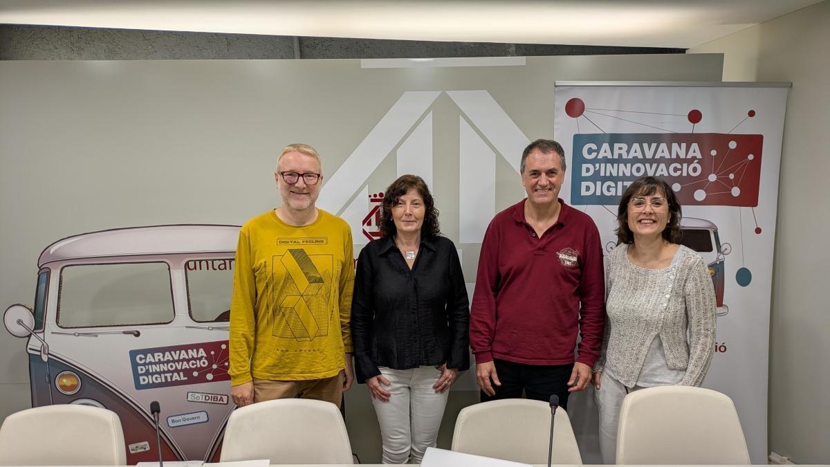 El projecte es va presentar a la Caravana Innovació Digital de la Diputació de Barcelona