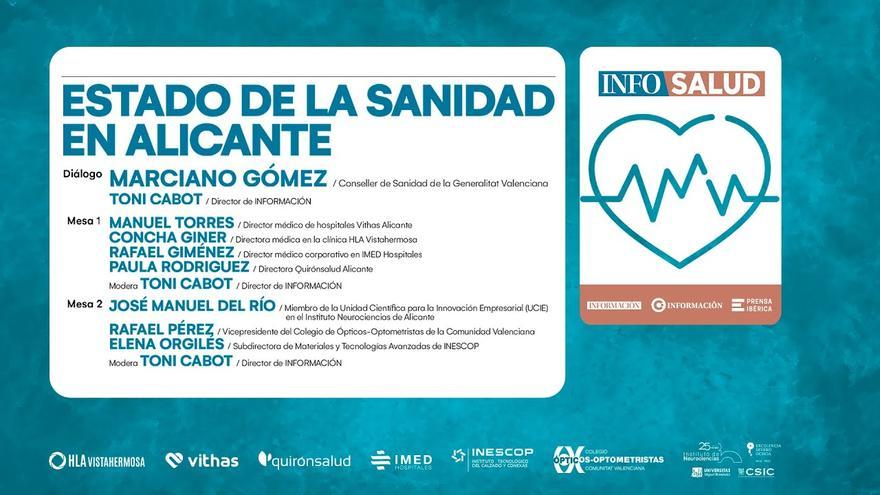 Jornada &quot;Infosalud: Estado de la sanidad en Alicante&quot; en el Club INFORMACIÓN