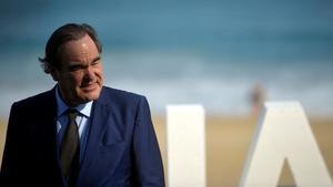 Oliver Stone en San Sebastián.