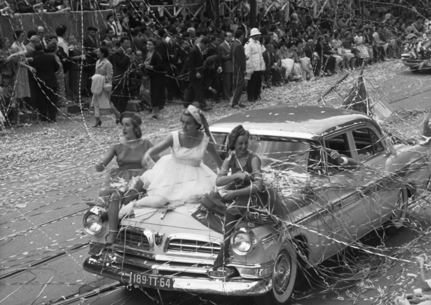 EN IMÁGENES: Así fue el Día de América en Asturias del año 1956