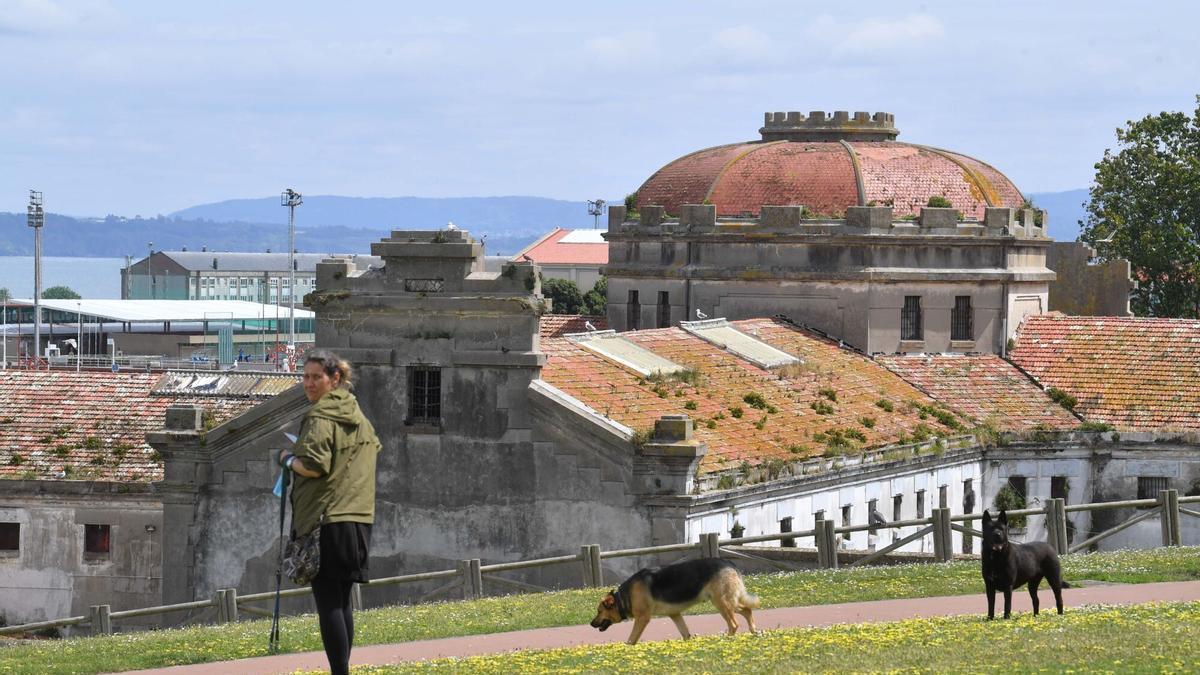 Antigua prisión provincial de A Coruña.