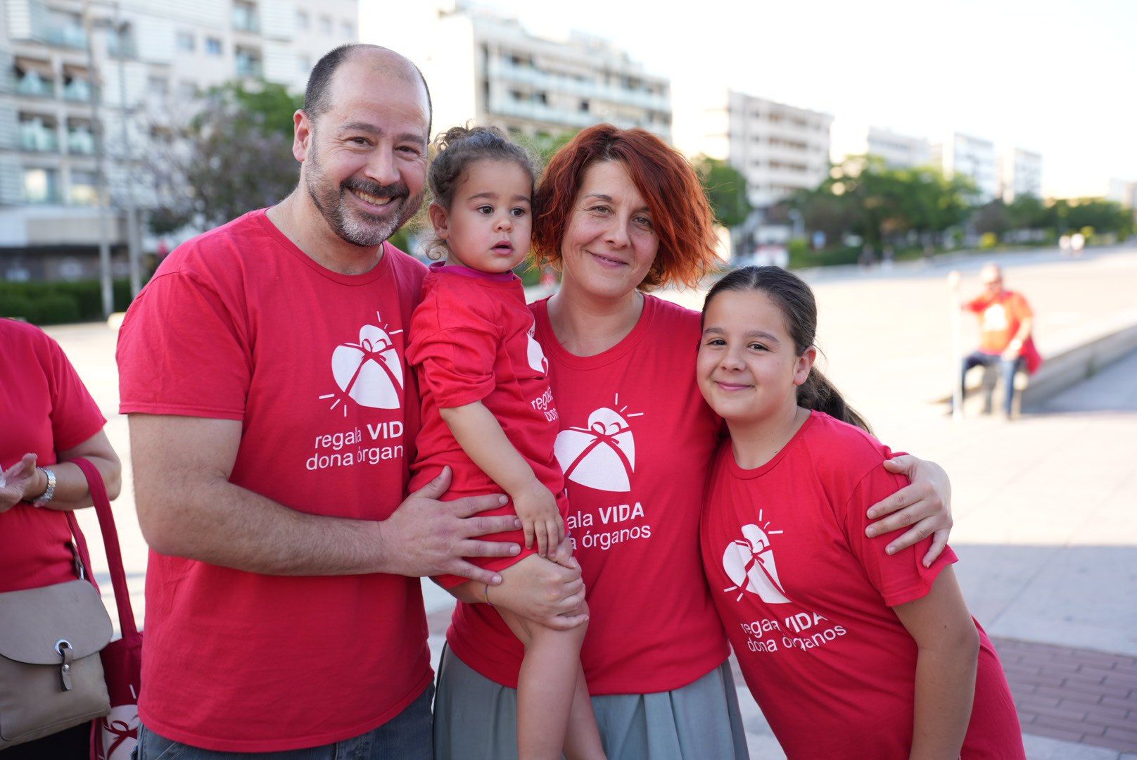 La marcha por la donación de órganos, en imágenes
