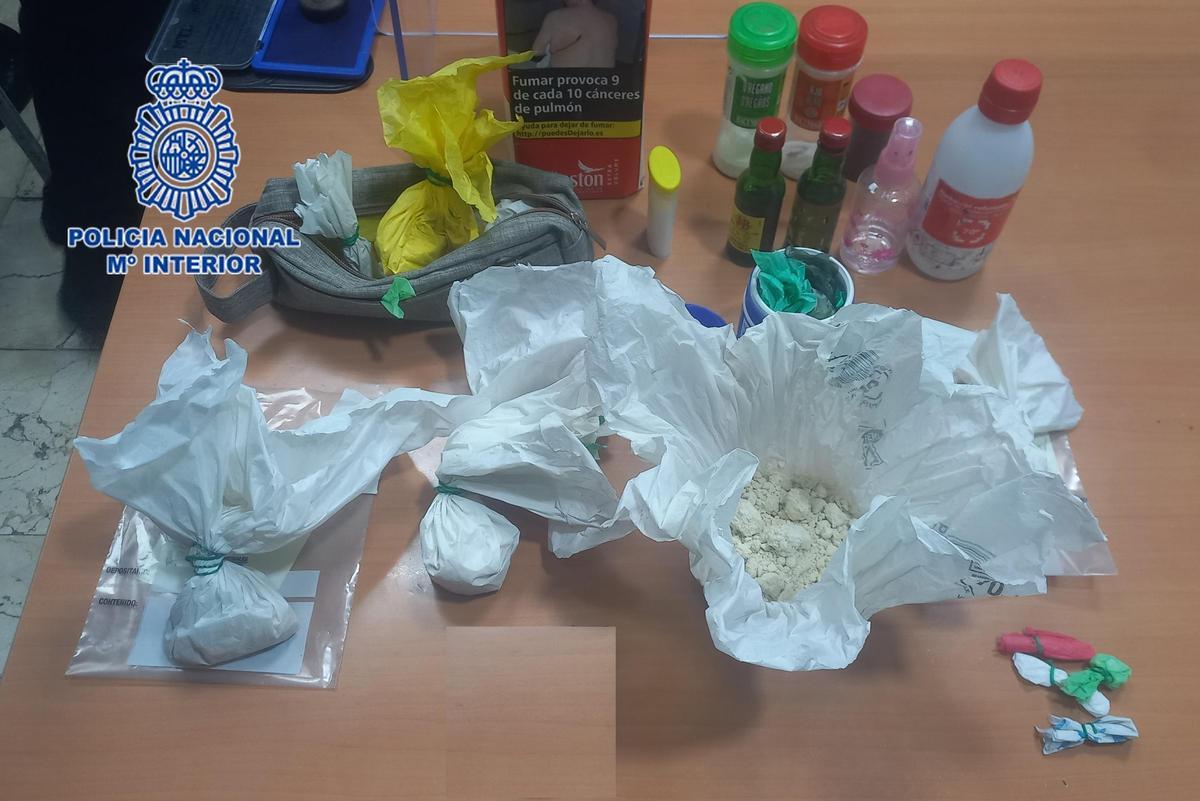 'Pillado' con una mochila cargada de droga en Alcantarilla